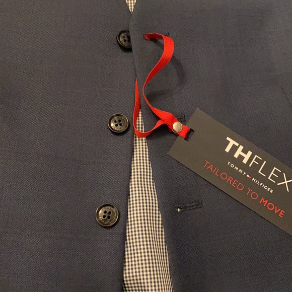 Tommy Hilfiger Navy Blue Vest - TH Flex - Picture 3 of 5